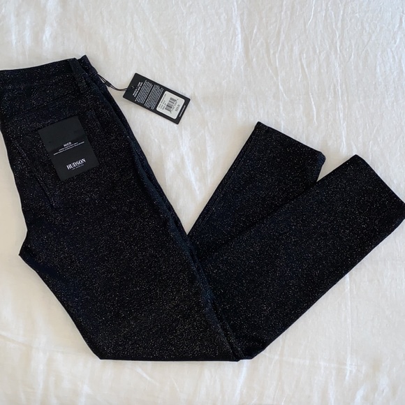 🖤Hudson Jeans🖤
Nico Mid-Rise Skinny Ankle Glitter Black Jeans - Picture 13 of 16